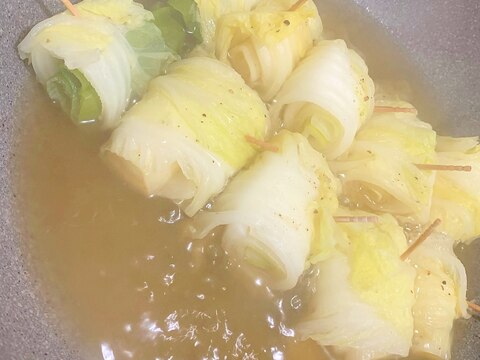 ネギだけ*ロール白菜*